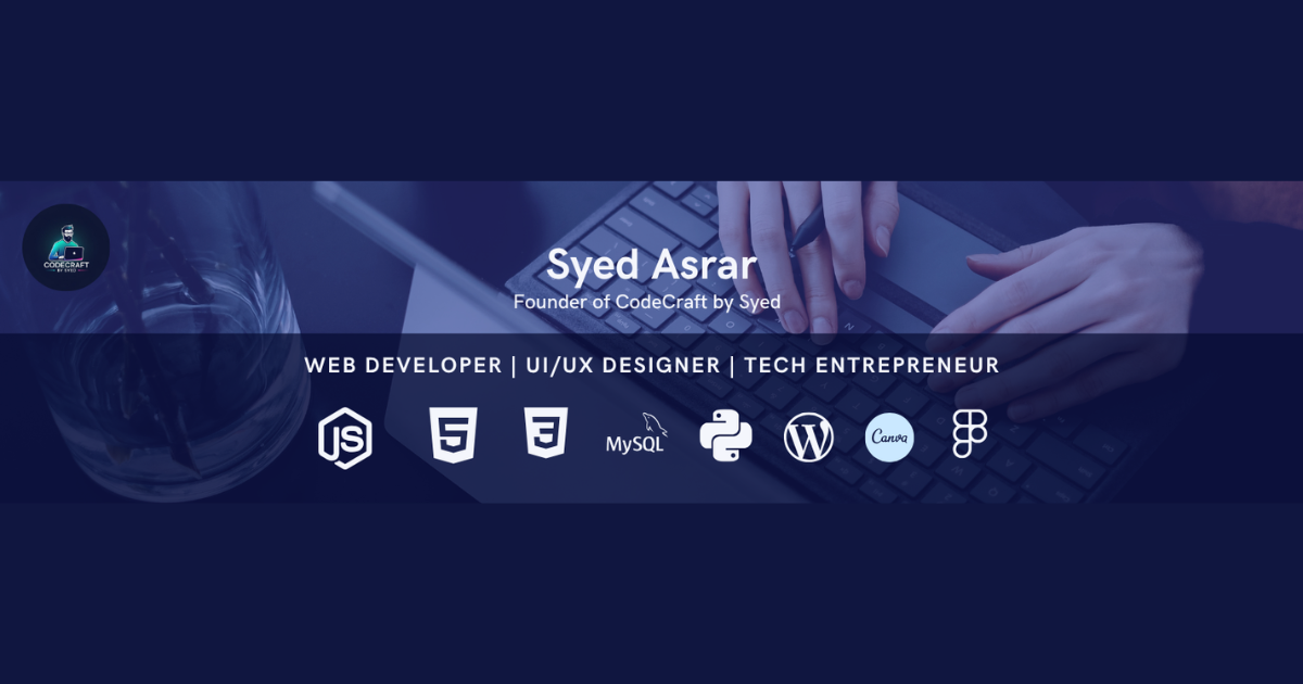 CodeCraft by Syed | Portfolio